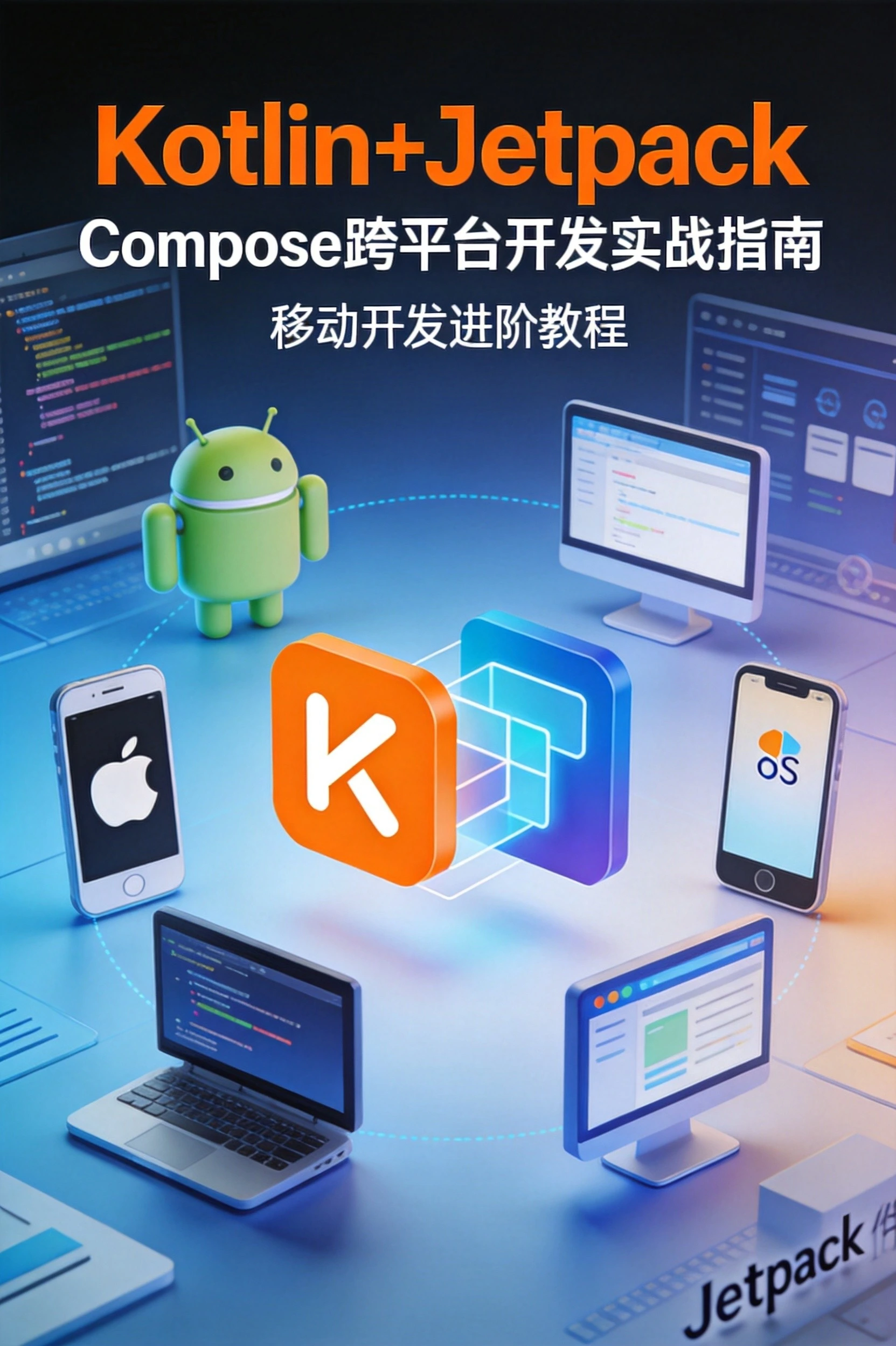 Kotlin+Jetpack Compose跨平台开发实战，一份代码跑遍Android/iOS/Desktop/Web全平台应用