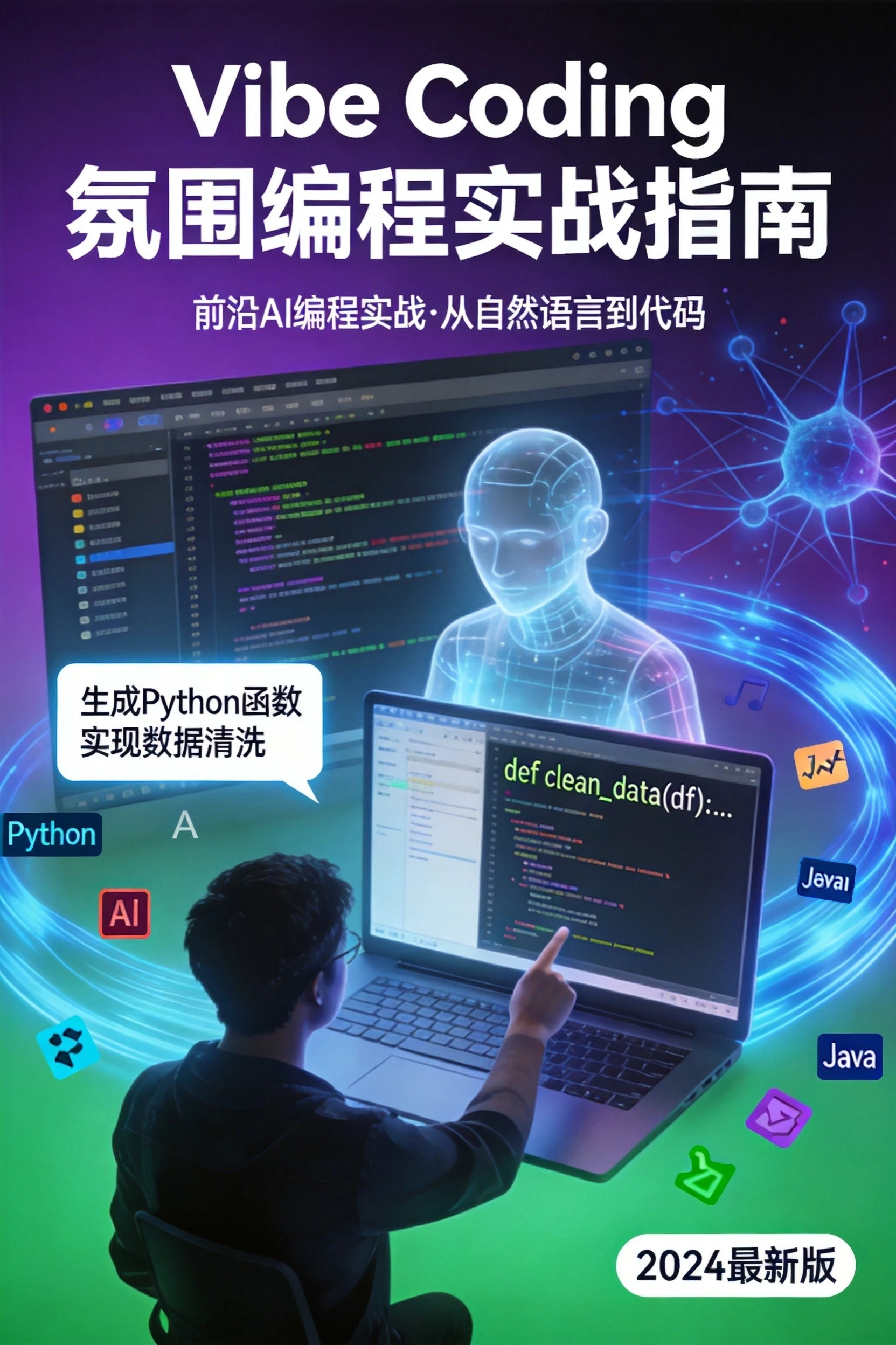Vibe Coding氛围编程实战指南,用自然语言描述让AI生成可运行代码的全新开发范式