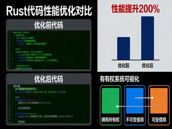 Rust所有权系统与迭代器性能优化