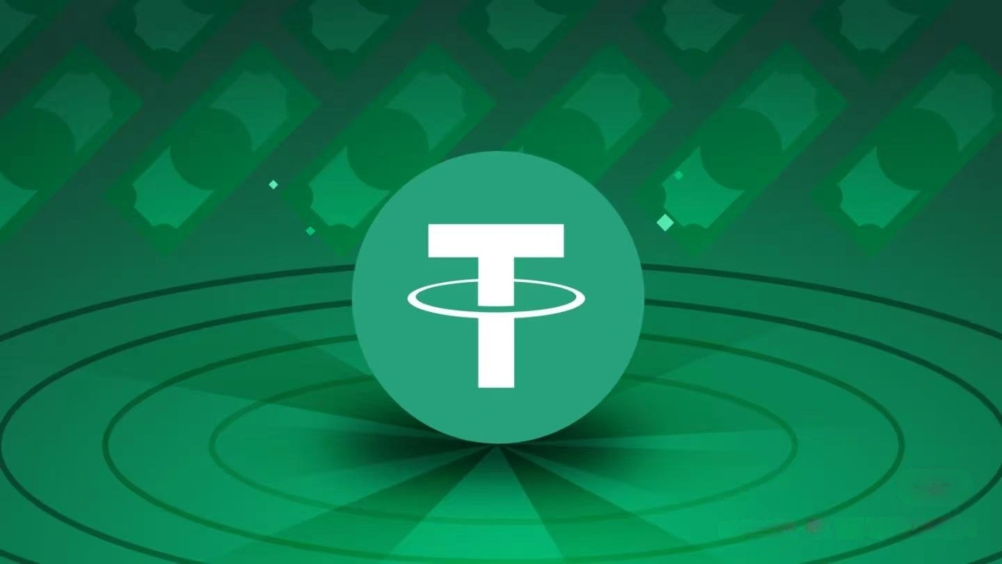 一张USDT稳定币的封面图