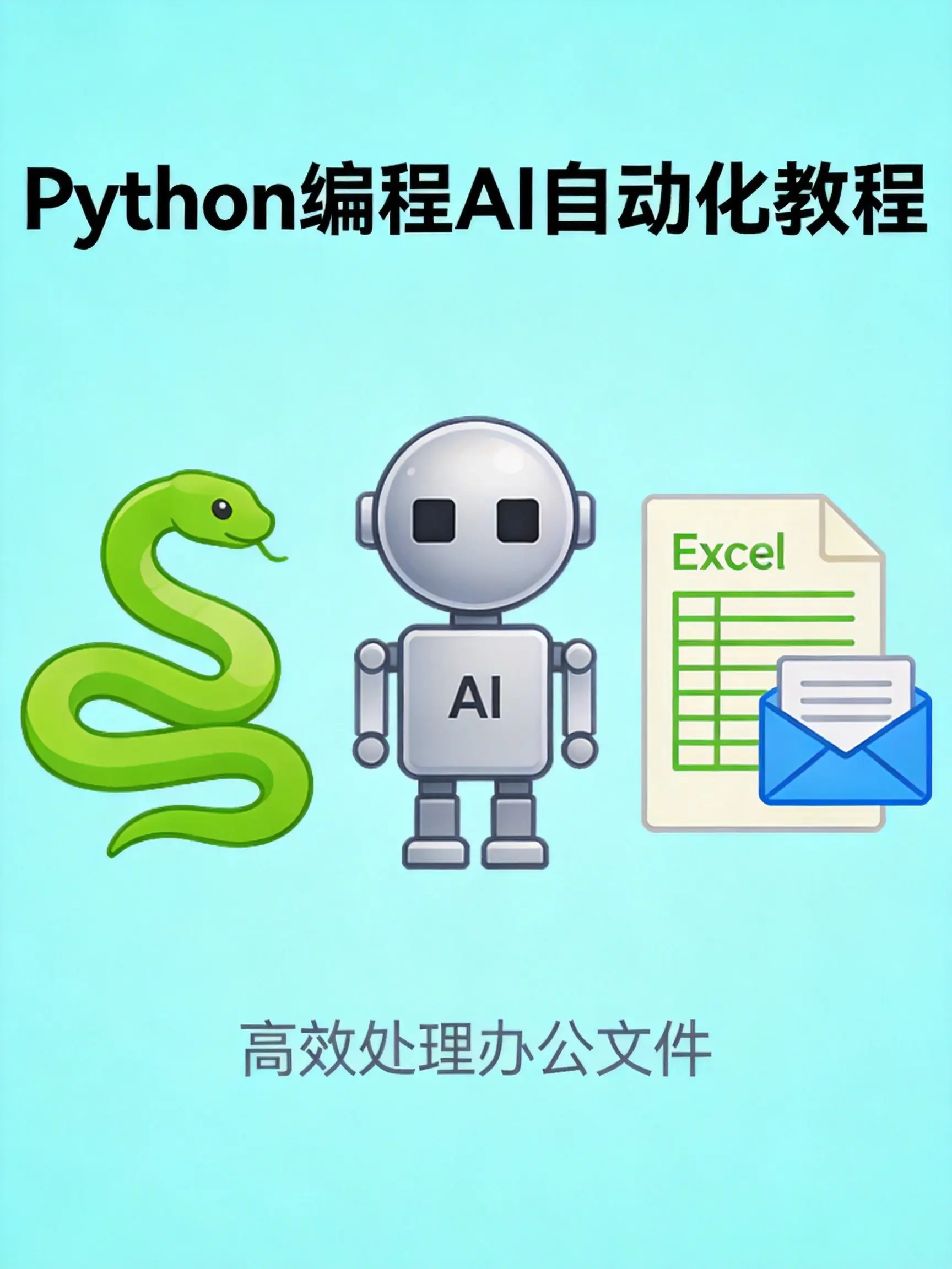 AI时代Python办公自动化实战：从零基础到用AI编程提升工作效率