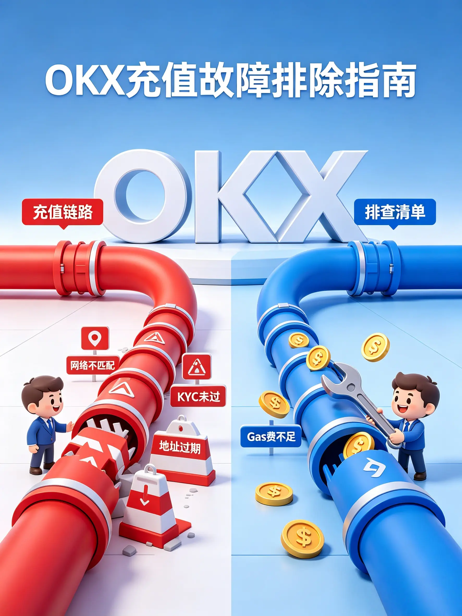 OKX 充值故障排除指南