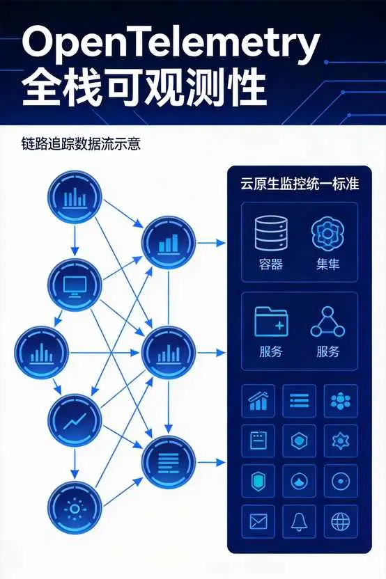 OpenTelemetry 全栈可观测性实战：2026年云原生监控统一标准完全指南