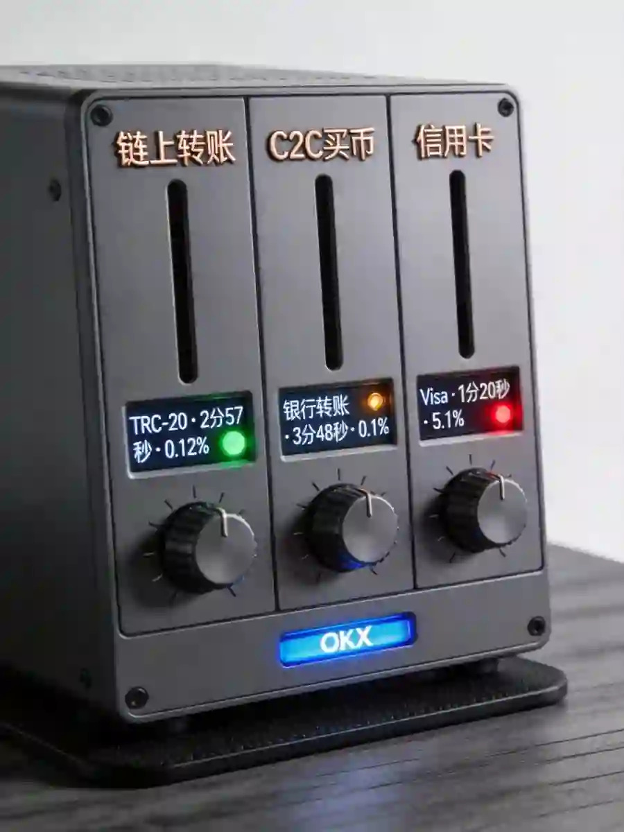 充值方式实测对比：链上转账、C2C、信用卡哪个到账最快手续费最低？