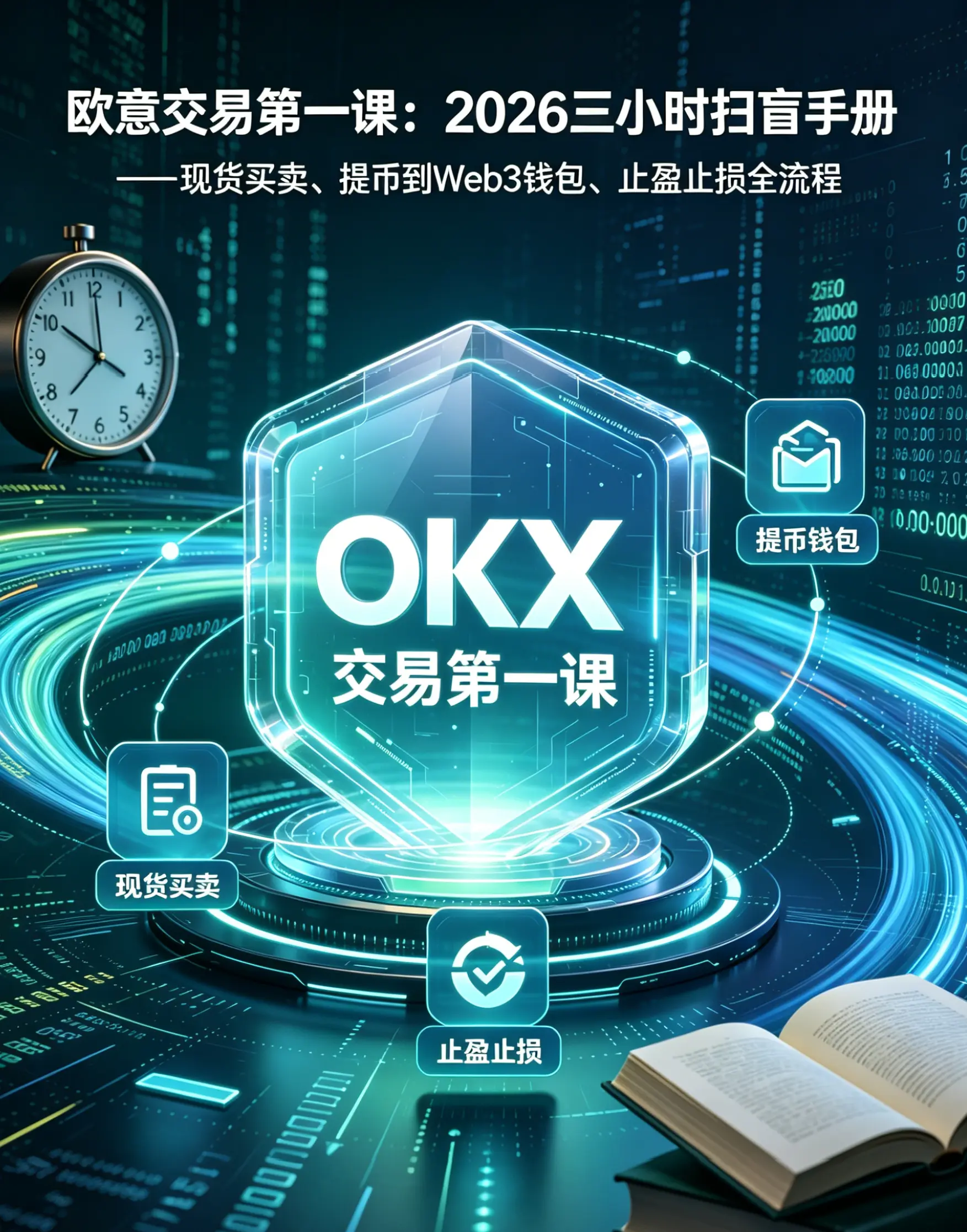 2026三小时扫盲手册——现货买卖、提币到Web3钱包、止盈止损全流程