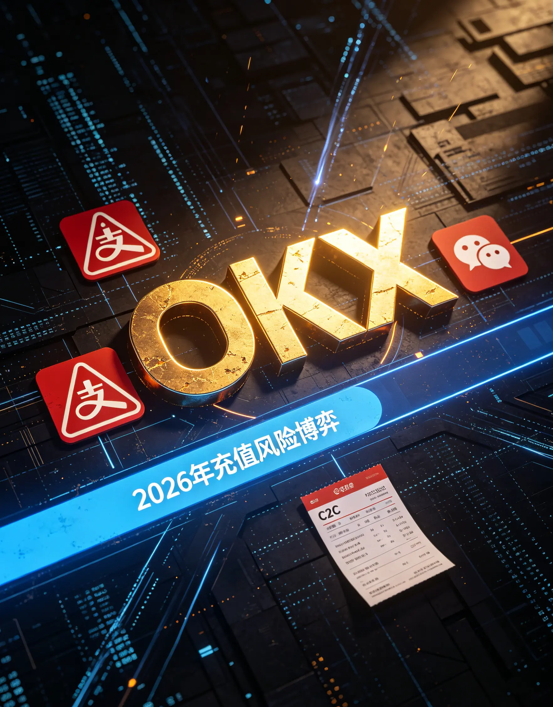 支付宝/微信秒充OKX？真相是：没有官方通道，只有高风险C2C博弈