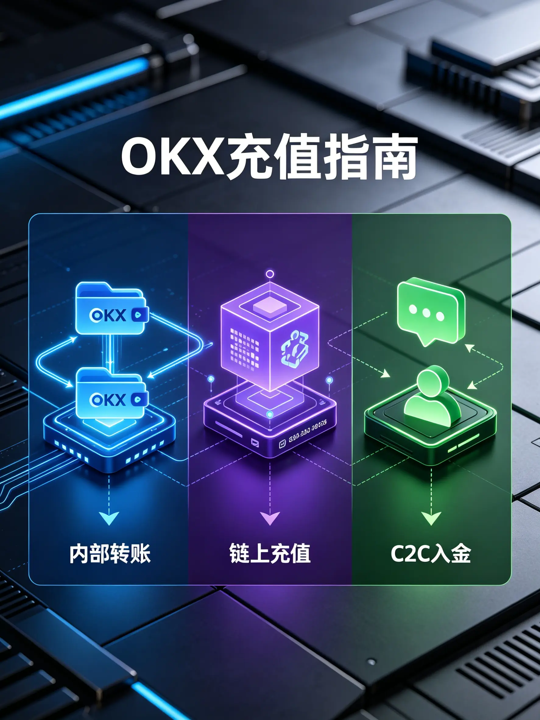 交易所充值指南：数字货币、内部转账与链上充值的区别一次说清