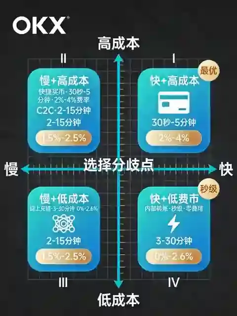 到账最快VS手续费最低：欧意充值方式终极对比测评