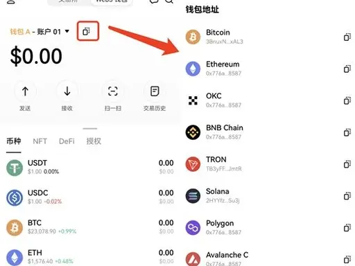 操作页面