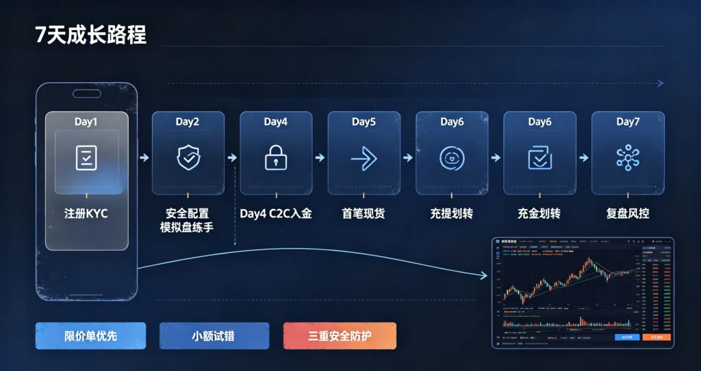注册到现货交易流程图
