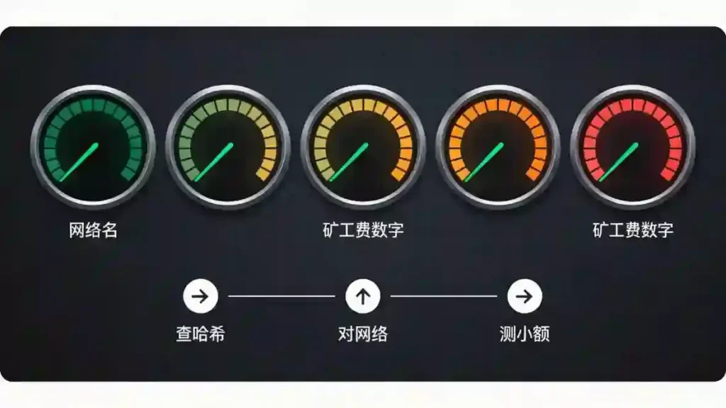 确认数仪表盘与排查流程图