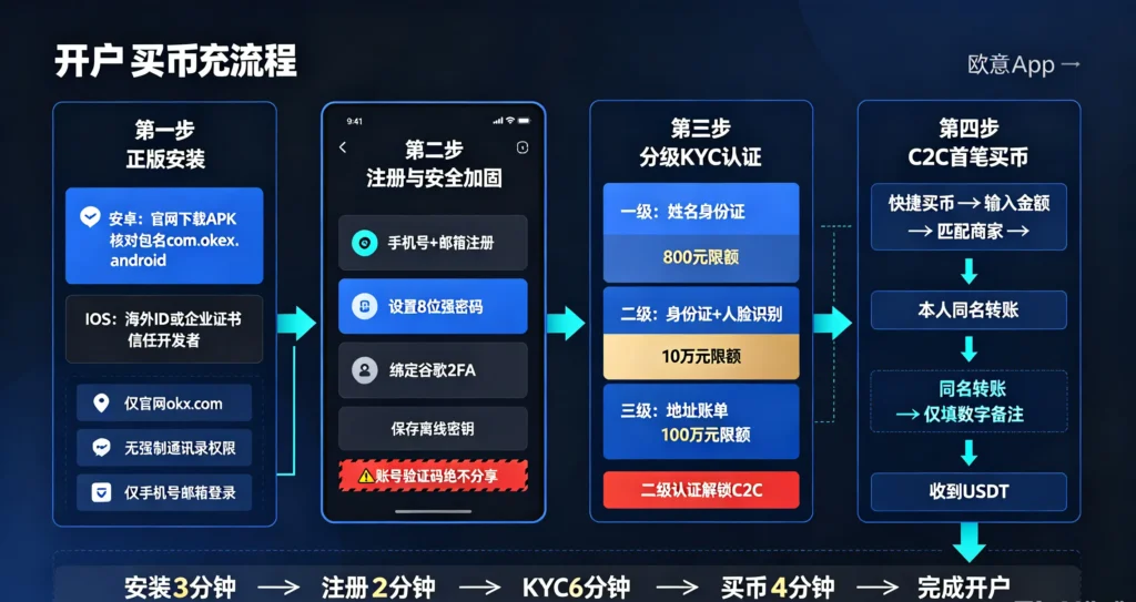 开户买币流程图