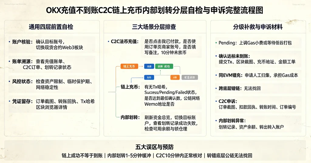 充值故障申诉流程图