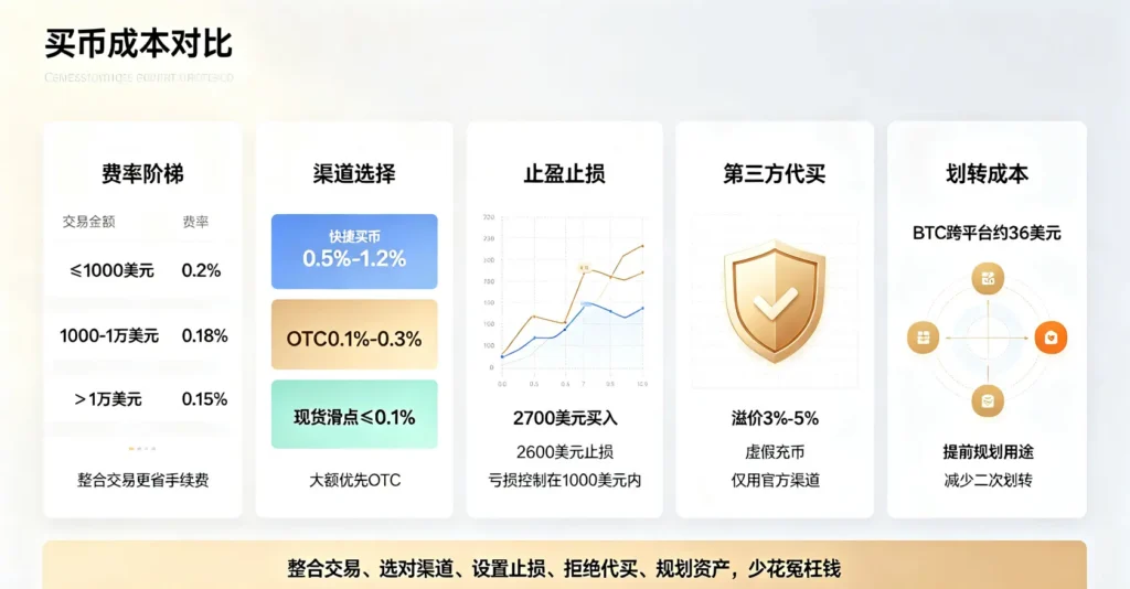 五种冤枉钱成本对比图