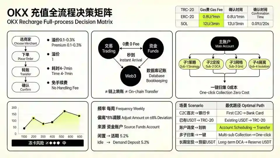 充值全流程决策矩阵