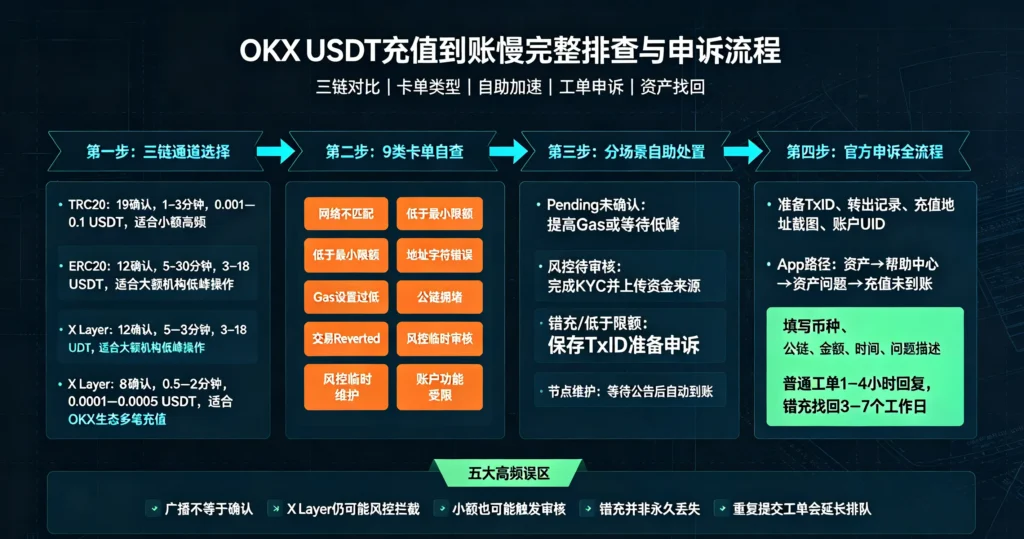 卡单排查申诉流程图