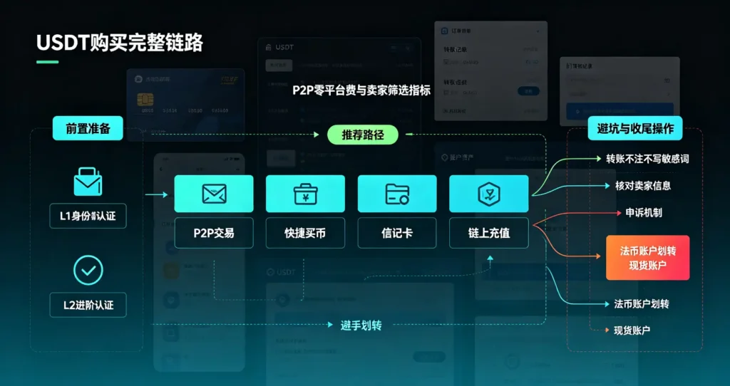 USDT 入金实操链路