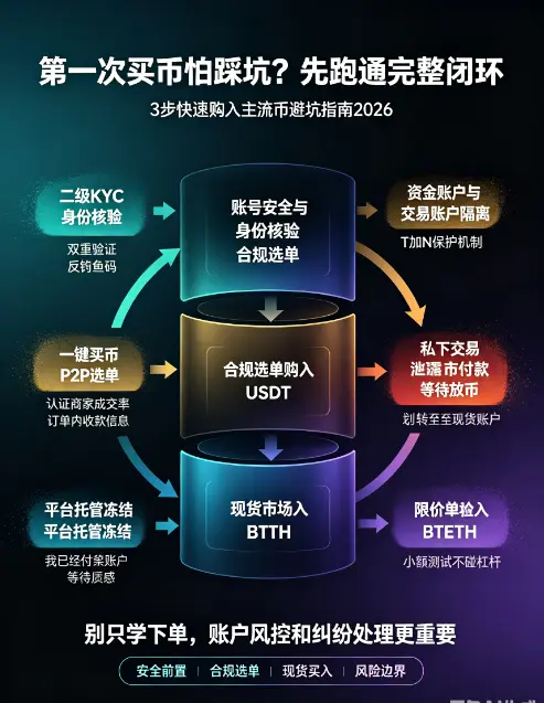 新手第一次在欧亿买币怕踩坑？3步快速购入主流币保姆级教程（2026）