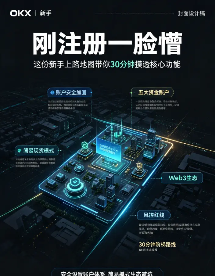 刚注册这家交易所一脸懵?这份新手上路地图,带你30分钟摸透核心功能