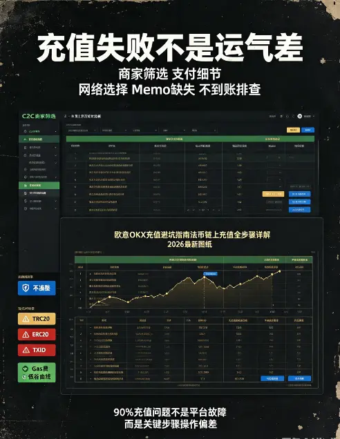 充值避坑指南：法币/链上充值全步骤详解