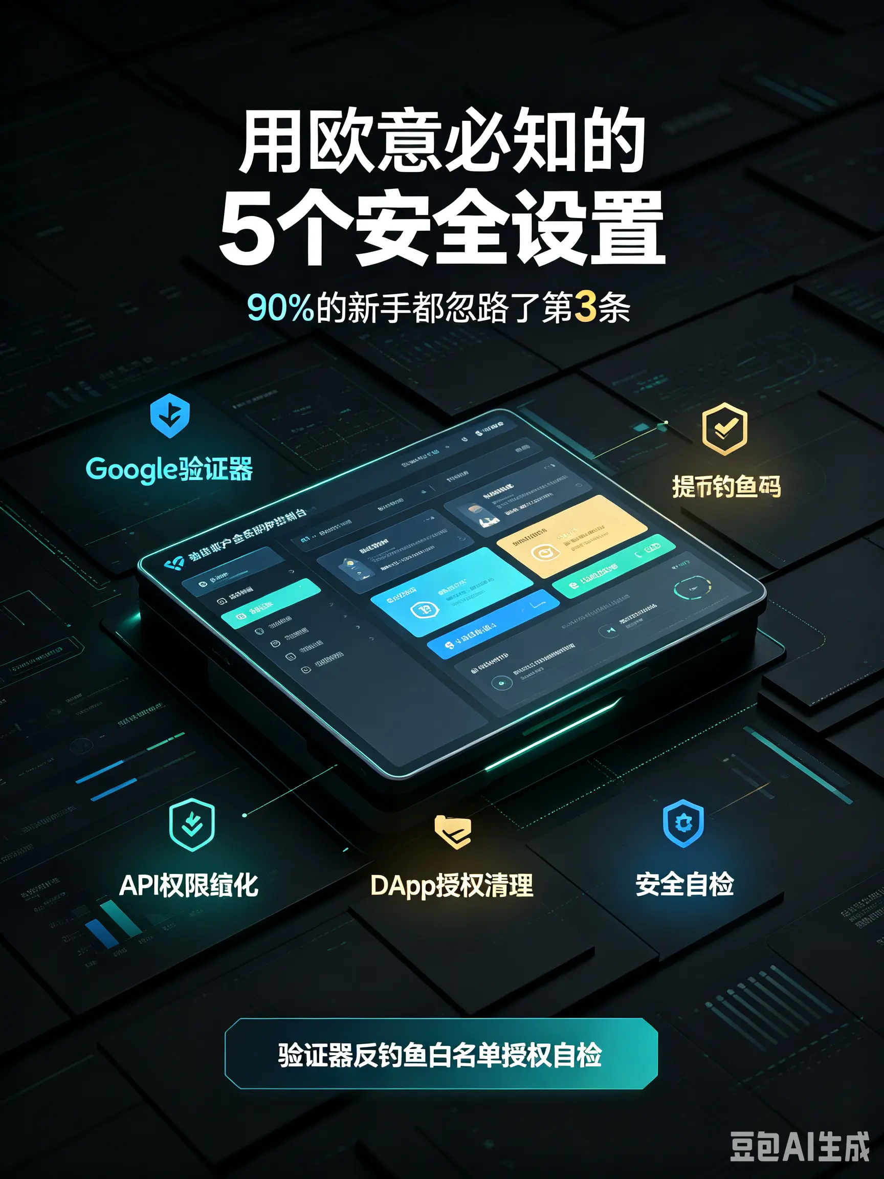 用欧亿必知的5个安全设置:90%的新手都忽略了第3条