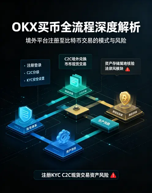 买币全流程深度解析：境外平台注册至比特币交易的模式与风险